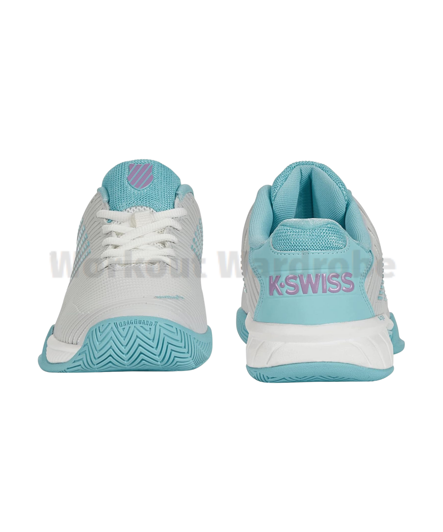 K-Swiss Hypercourt Express 2 - Brilliant White/Angel Blue/Sheer Lilac