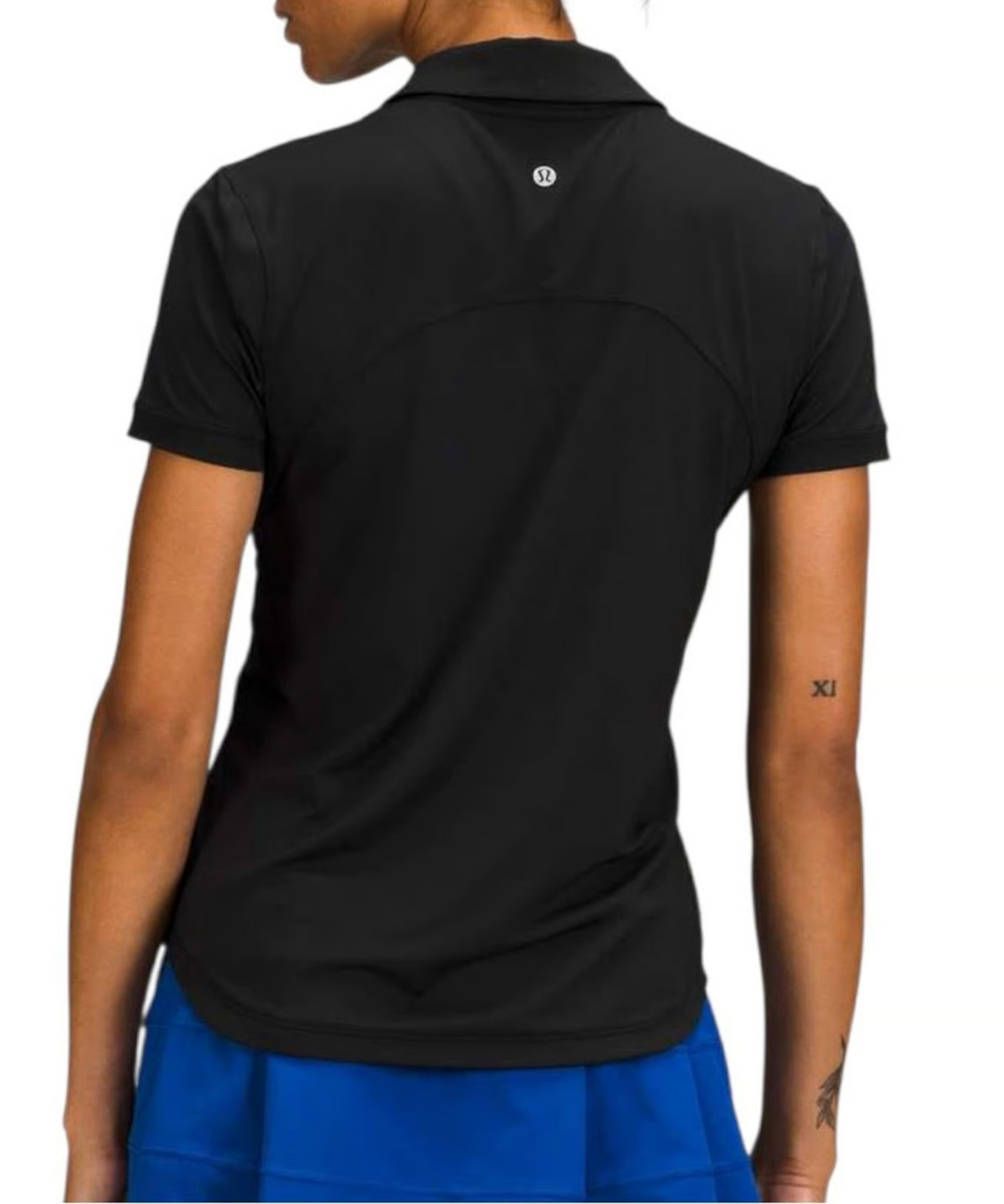 Quick-Drying Short Sleeve Polo - Black