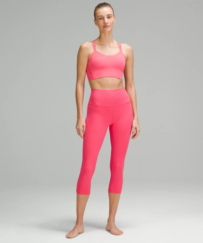 Like a Cloud Longline Bra Light Support, B/C Cup - Glaze Pink