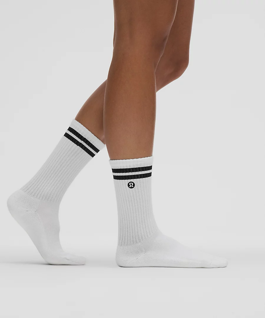 Daily Essential Socks - White/Black