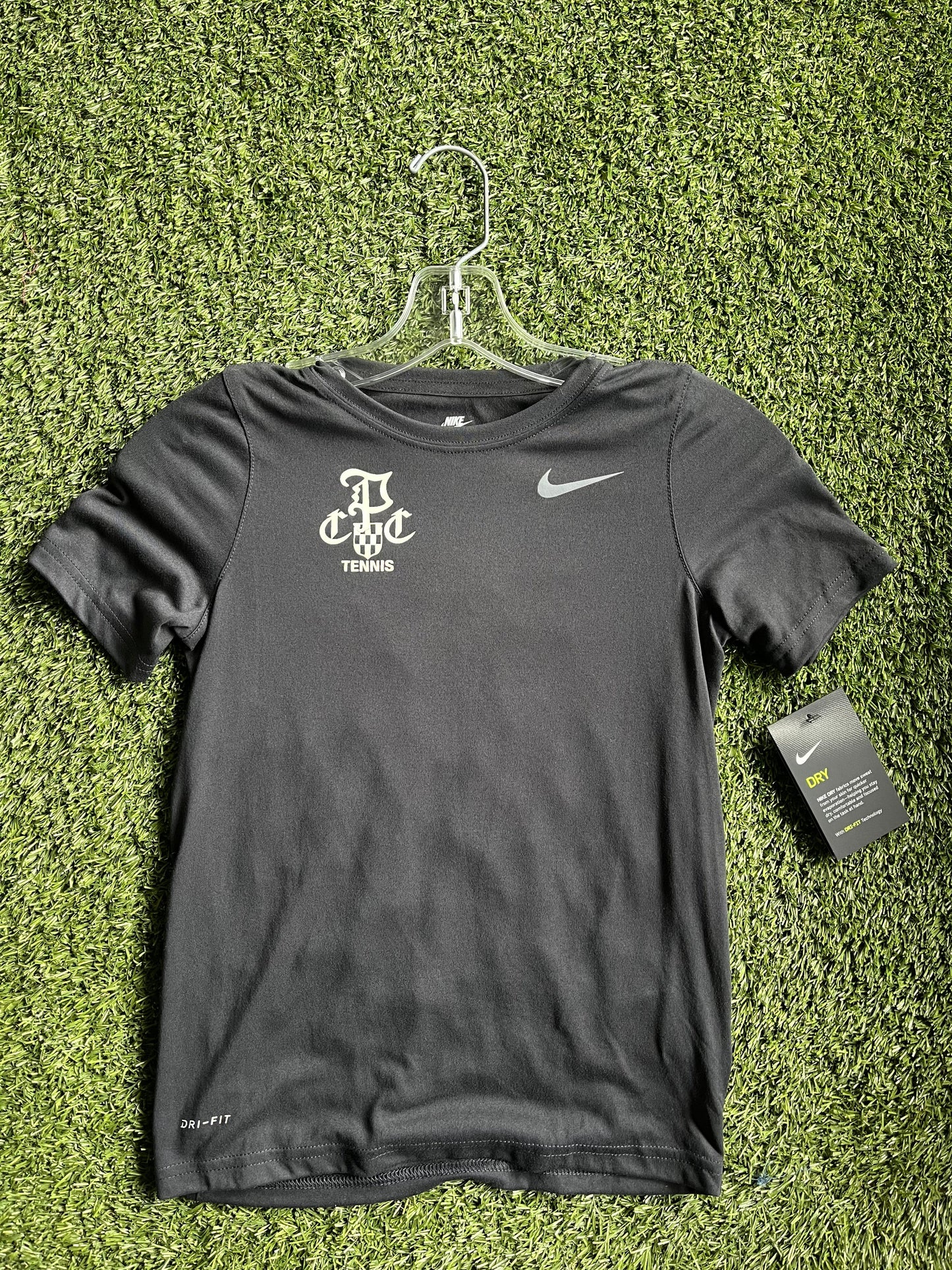 Nike Dry Fit Short Sleeve Black