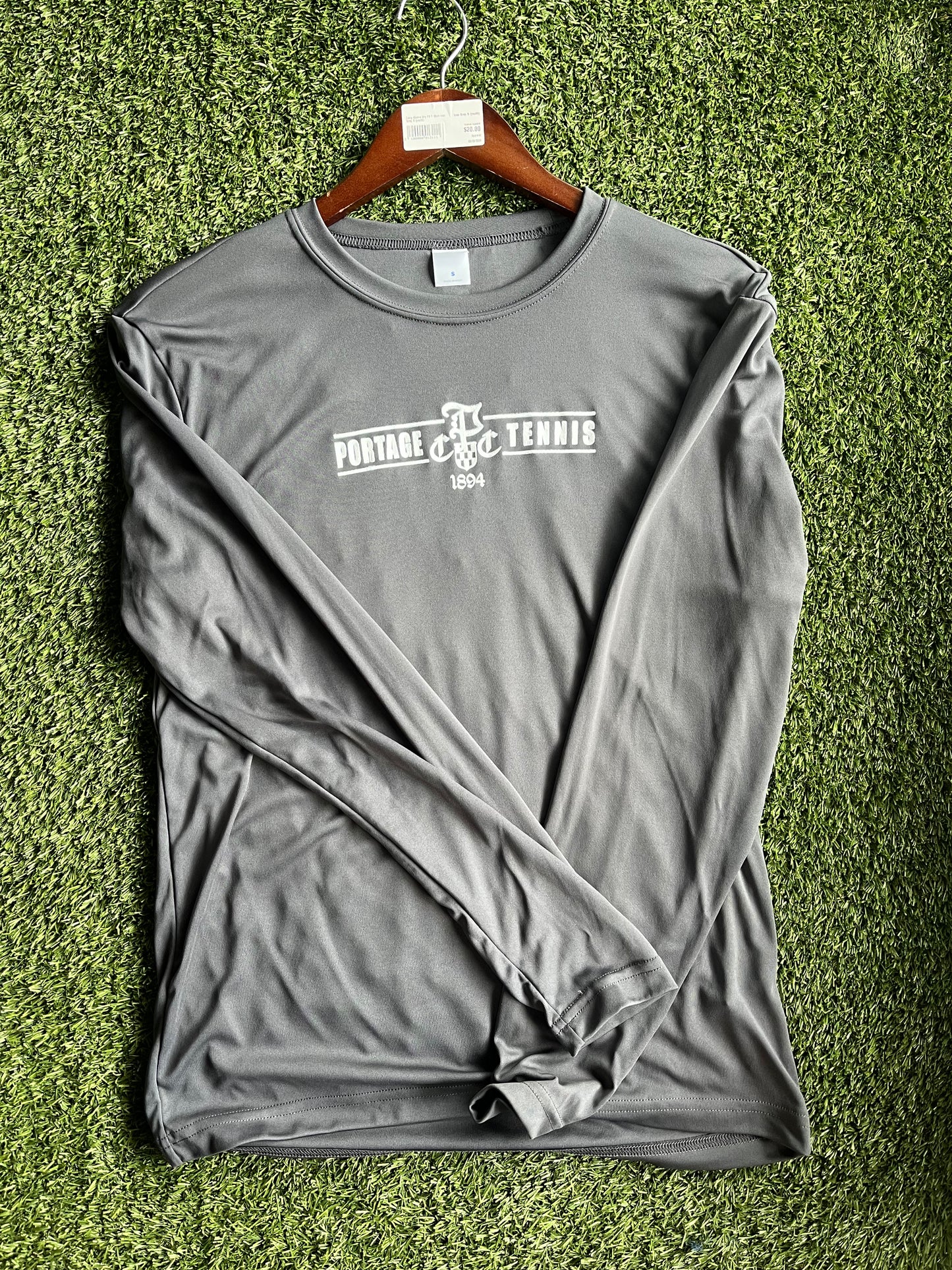 Long Sleeve Dry Fit T Shirt Iron Grey (Youth)