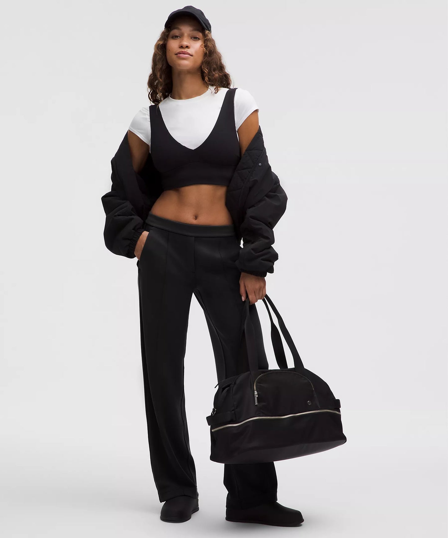 Softstreme Pintuck Mid-Rise Pant Regular - Black