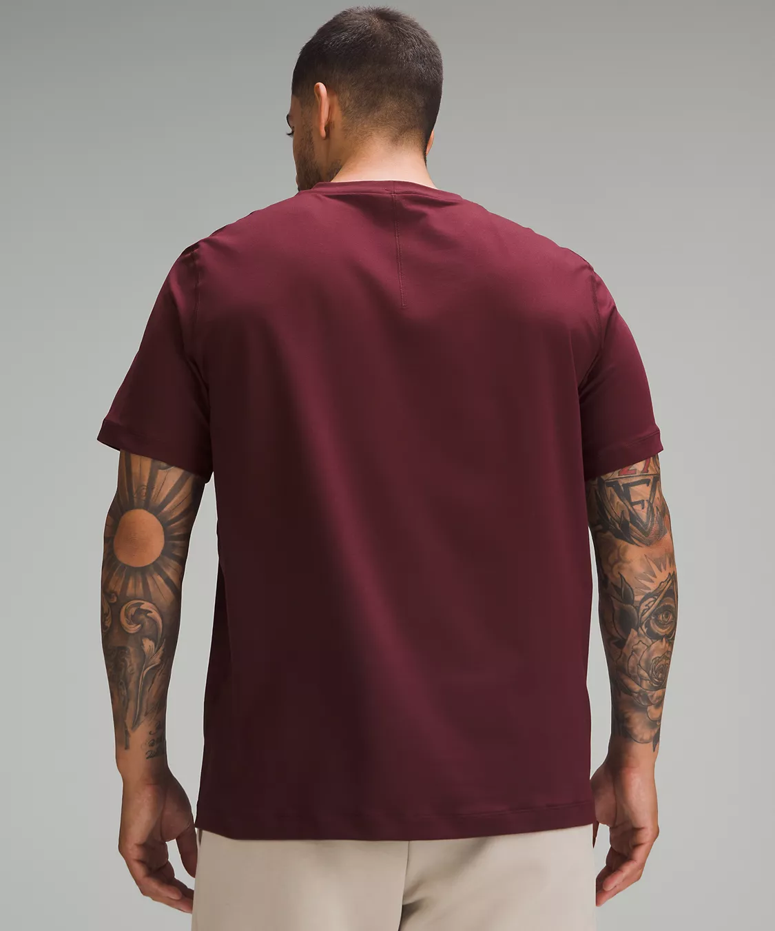 Soft Jersey Short-Sleeve Shirt - Garnet