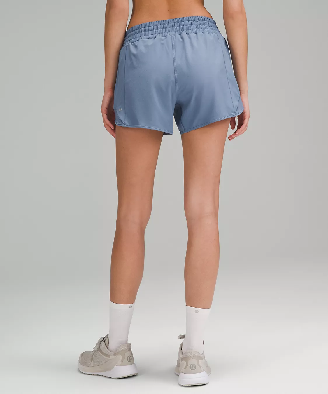 Hotty Hot High Rise Short 4" Lined - Oasis Blue