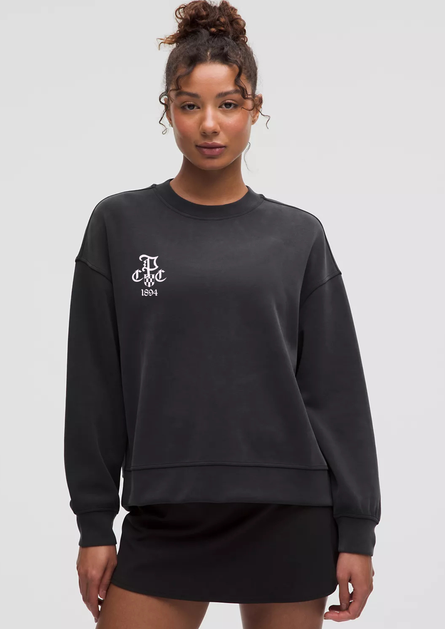Softstreme Crewneck Oversized Pullover - Black