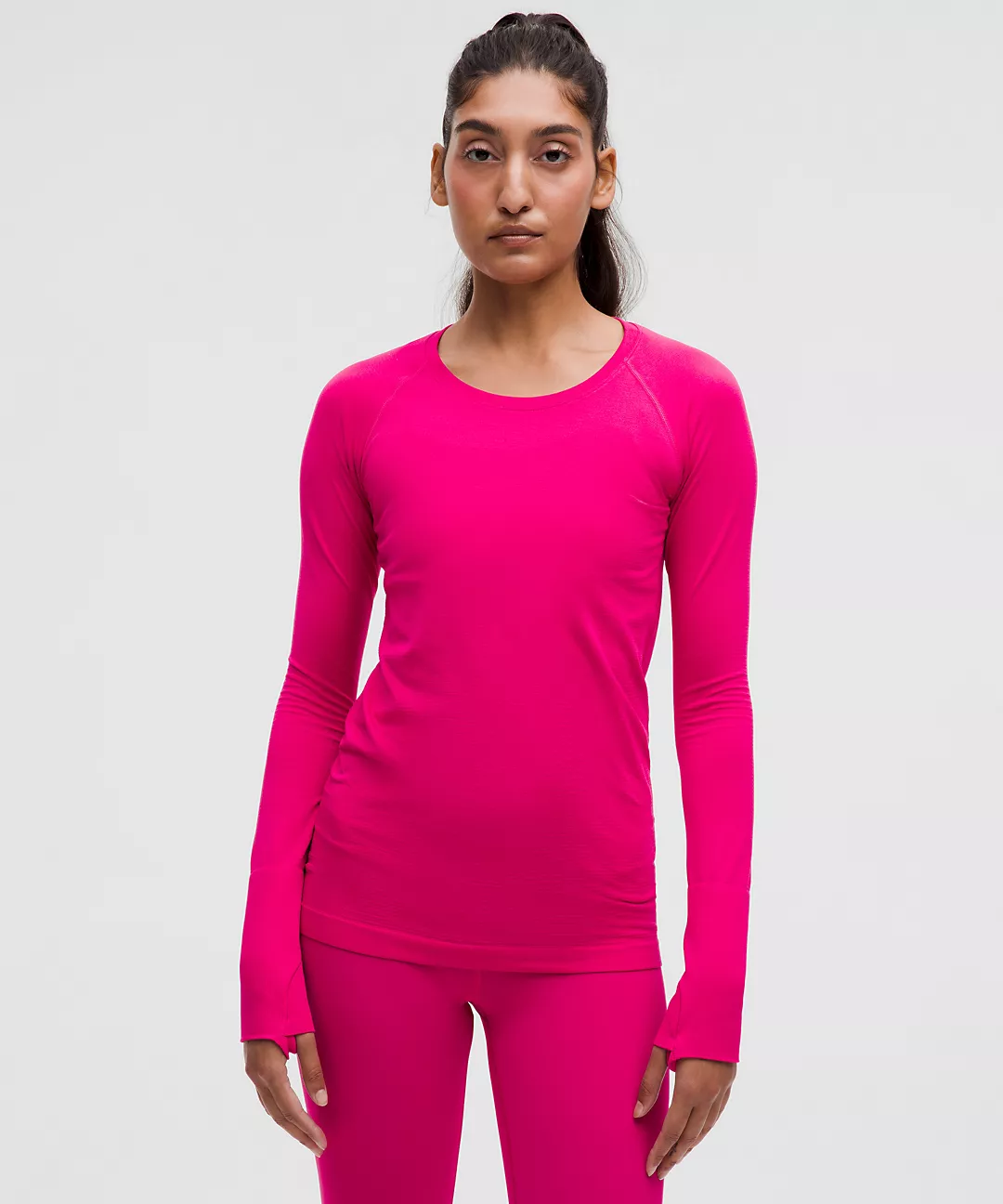 Swiftly Tech Long-Sleeve Shirt 2.0 Hip Length - Passionate