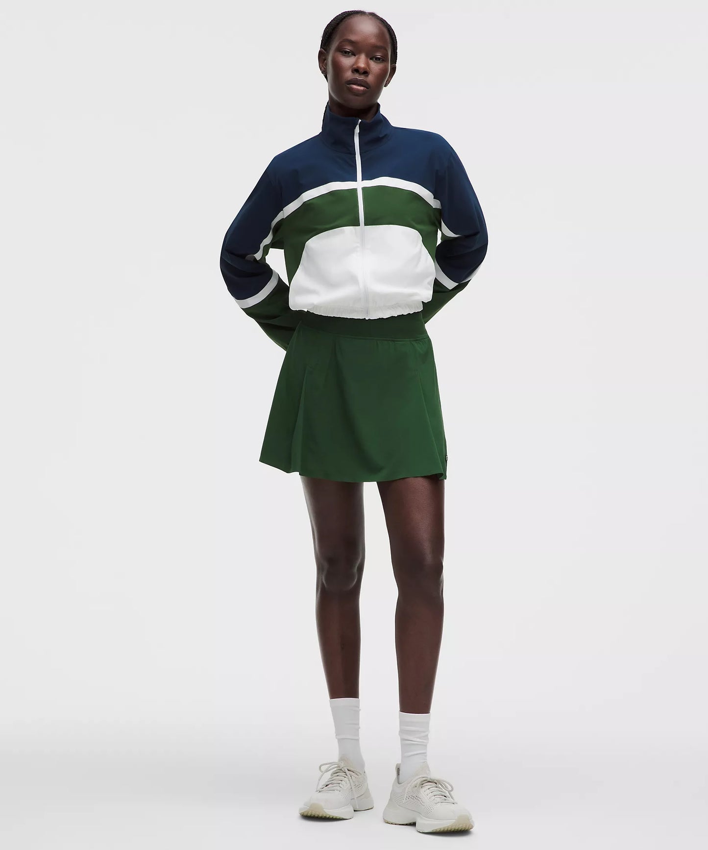 A-Line Side-Pleat Tennis Skirt - Ivy Grove