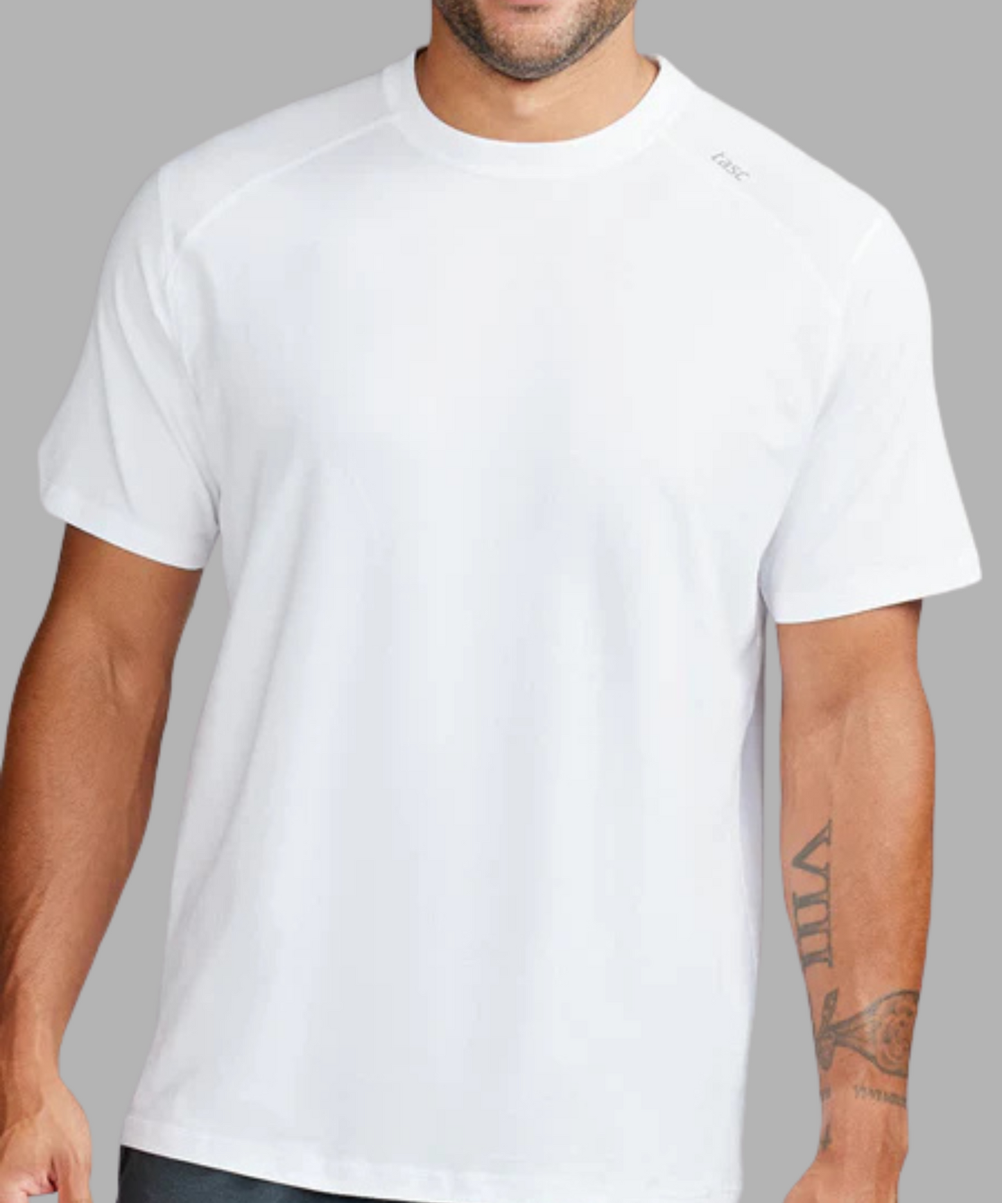 TASC Carrollton Fitness T-Shirt - White