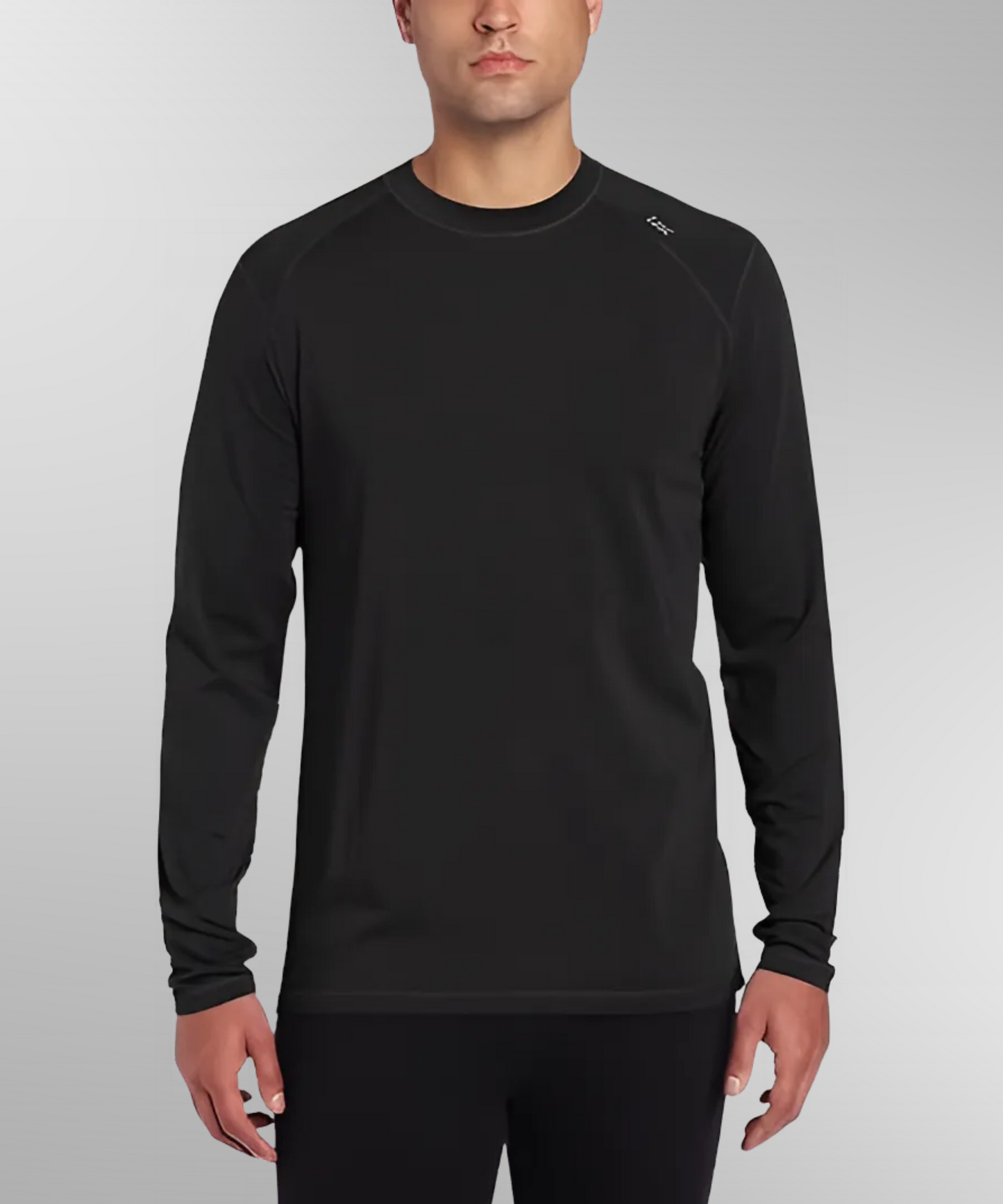 TASC Carrollton Long Sleeve with Portage logo - Black