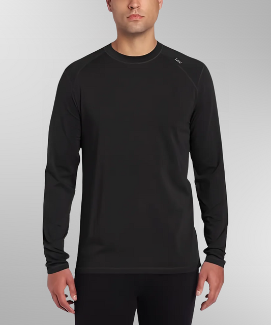TASC Carrollton Long Sleeve with Portage logo - Black