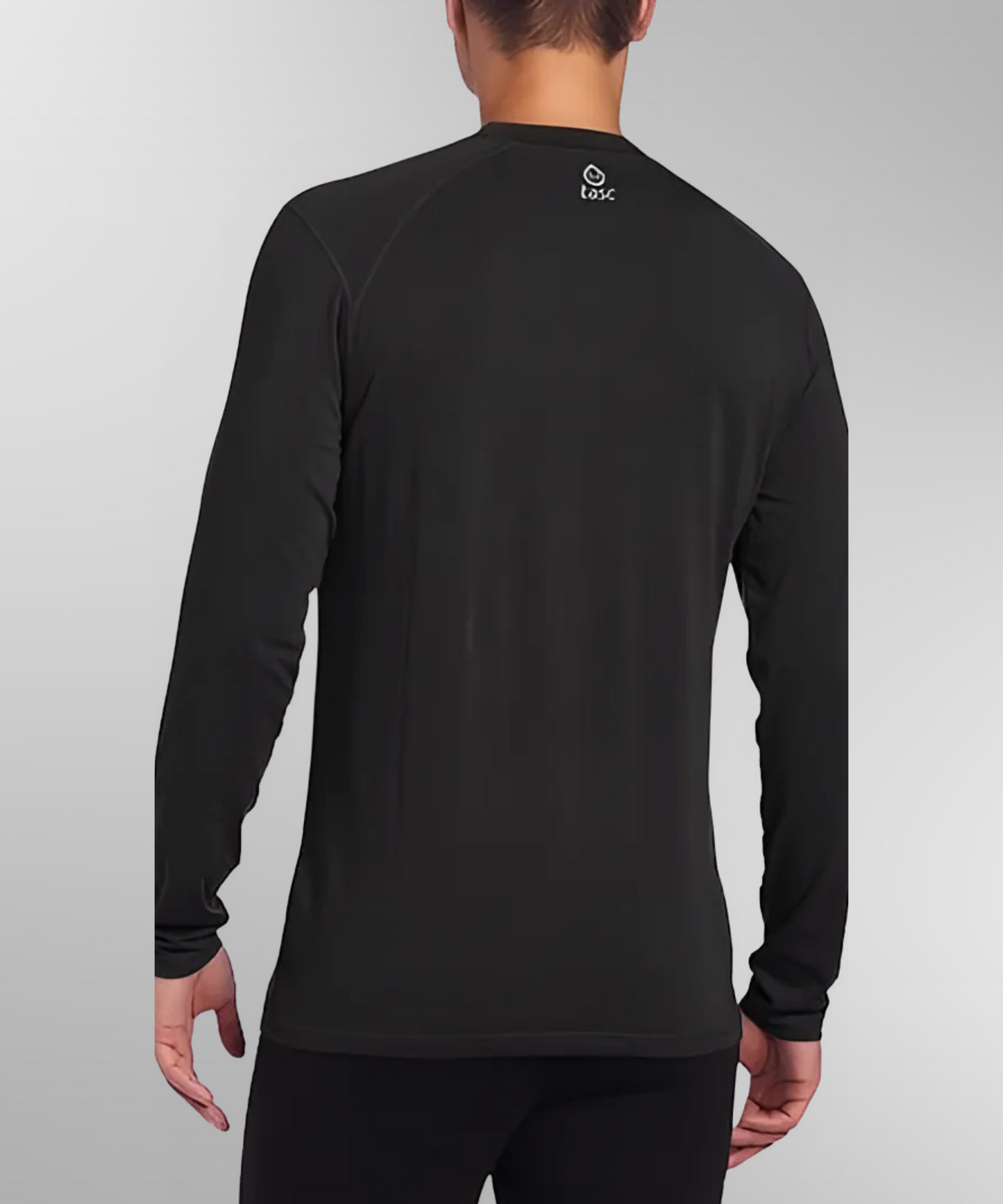 TASC Carrollton Long Sleeve with Portage logo - Black