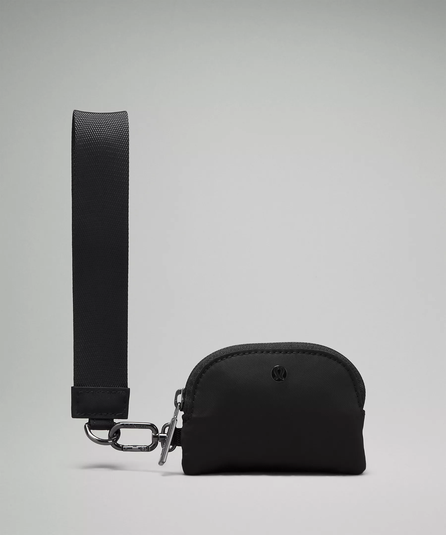 Dual Pouch Wristlet - Black