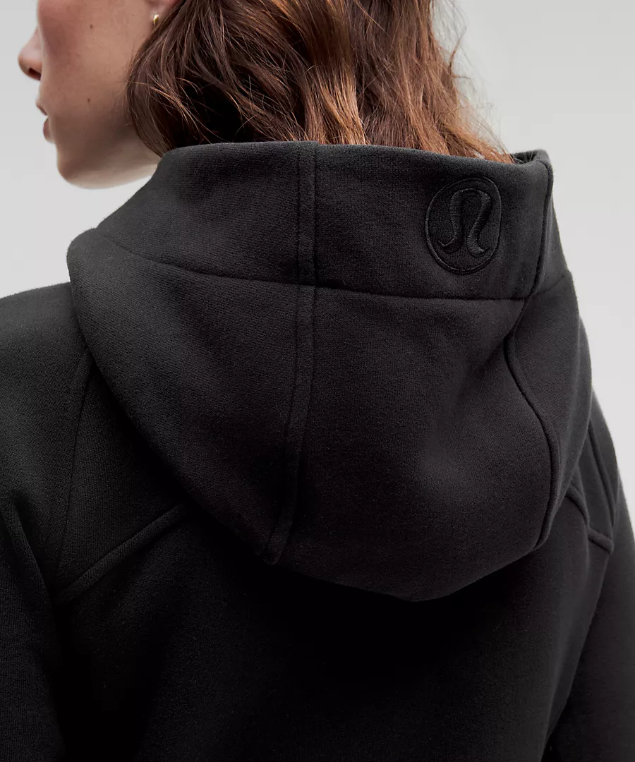 Scuba Full-Zip Hoodie - Black