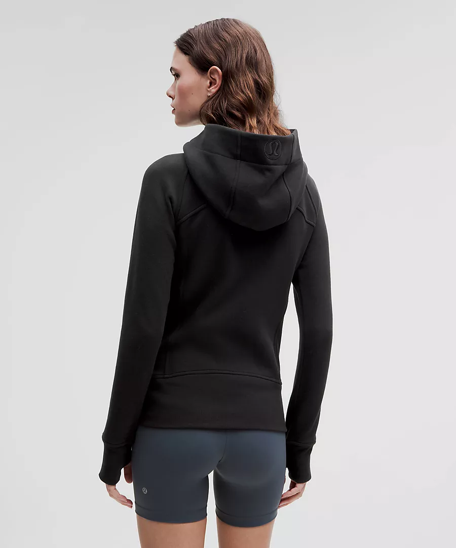 Scuba Full-Zip Hoodie - Black