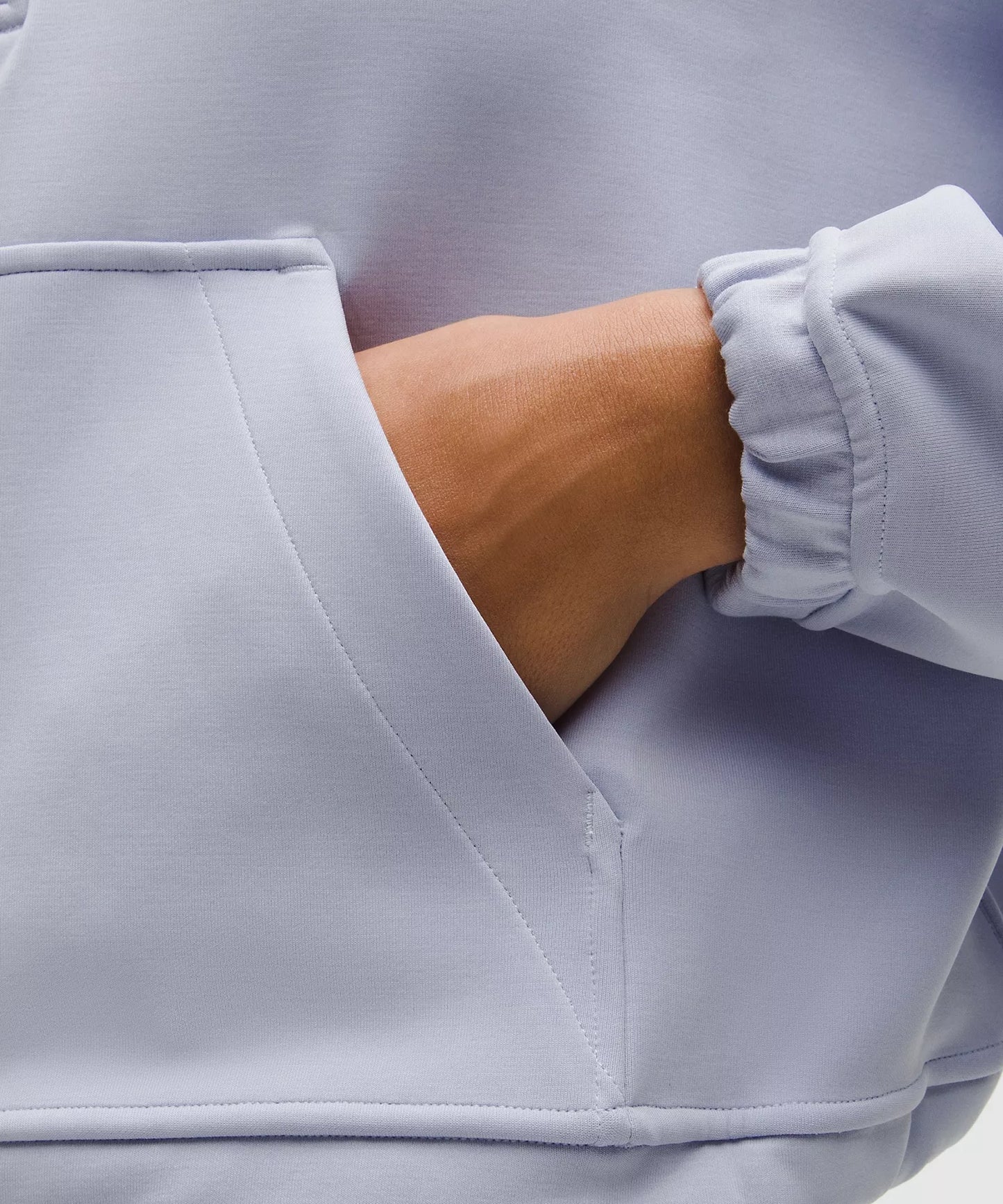 Brushed Softstreme Half Zip - Serene Blue