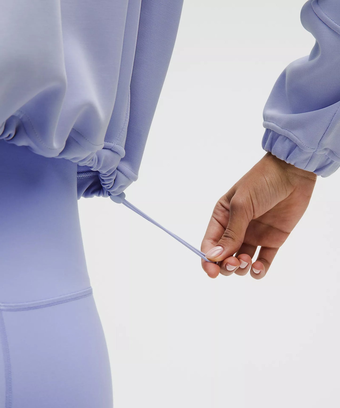 Brushed Softstreme Half Zip - Serene Blue