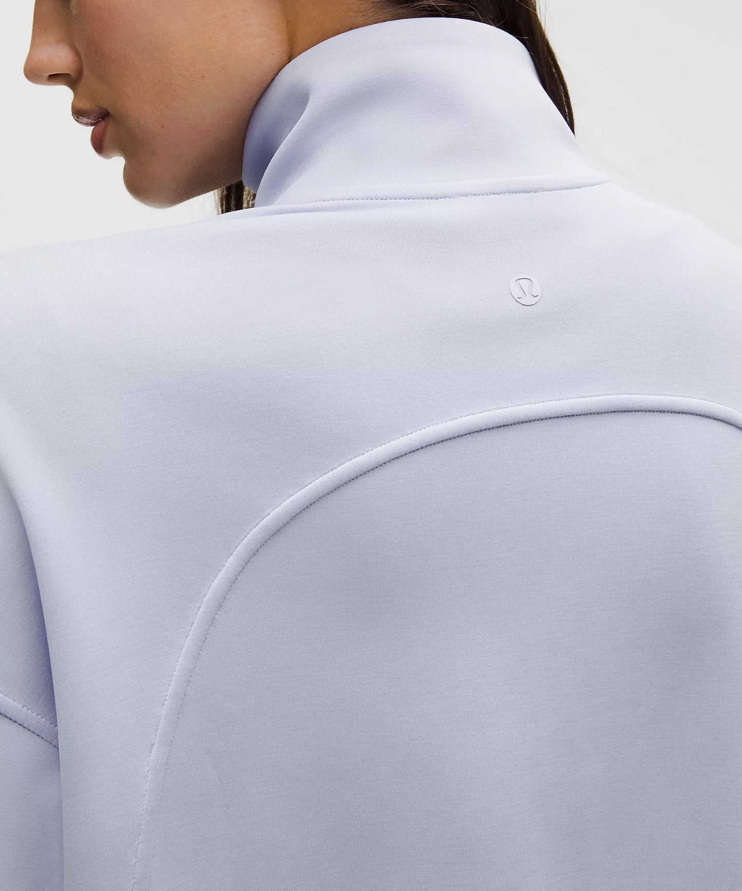 Brushed Softstreme Half Zip - Serene Blue