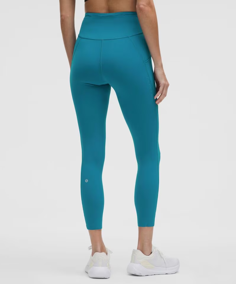 Fast and Free High-Rise Tight 25" (5 Pocket) - Hawaiian Blue
