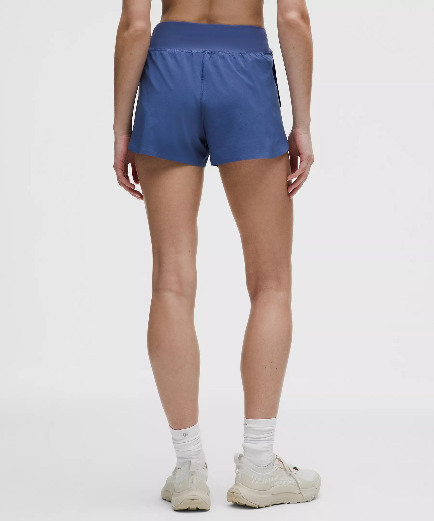 Fast and Free High-Rise Classic-Fit Split Short 3" - Brilliant Blue