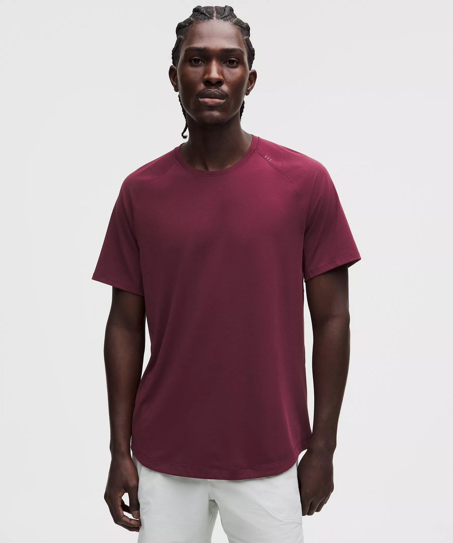 Men's License to Train Short-Sleeve Athletic Shirt - Burgundy Bay