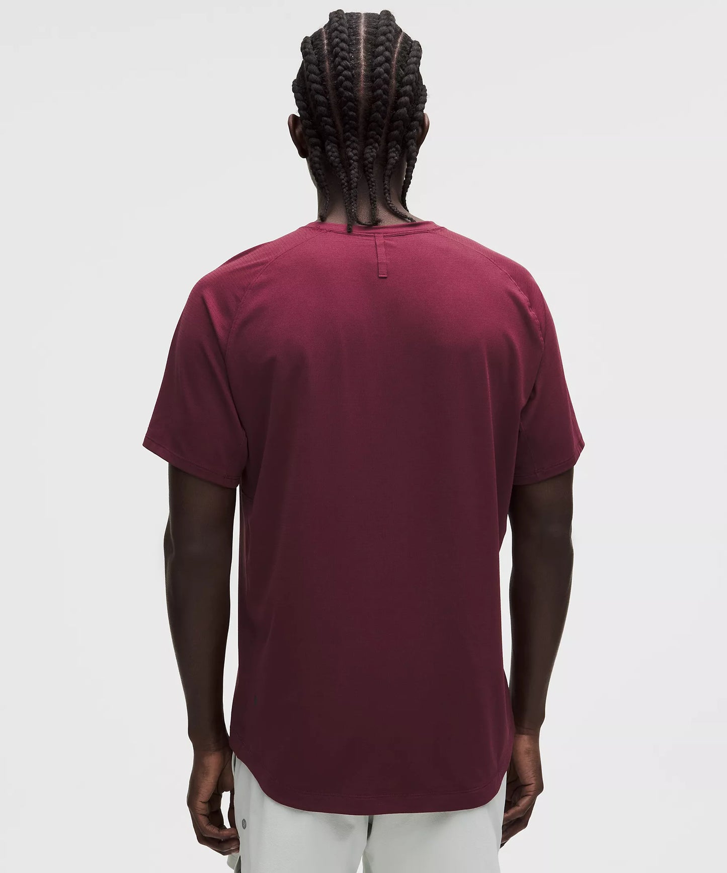 Men's License to Train Short-Sleeve Athletic Shirt - Burgundy Bay