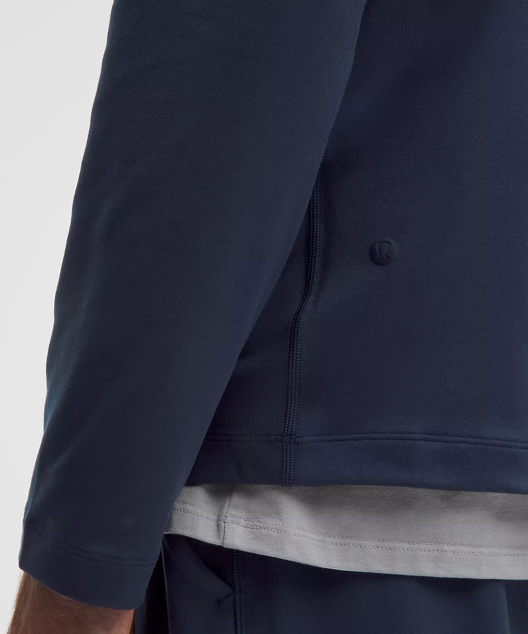 Men's Soft Jersey Half-Zip Pullover - Club Blue