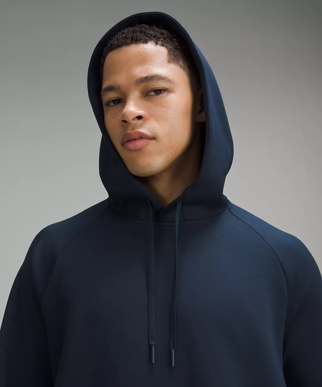 Smooth Spacer Pullover Hoodie - True Navy