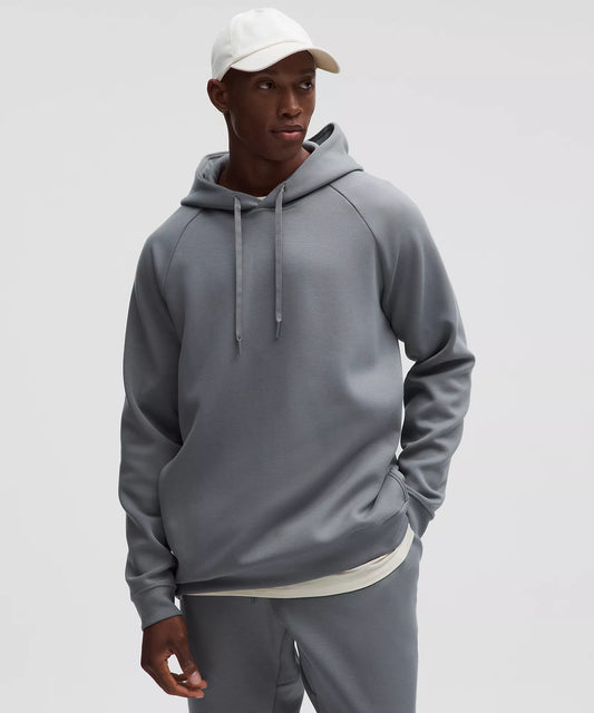 Smooth Spacer Classic-Fit Pullover Hoodie - Solar Grey