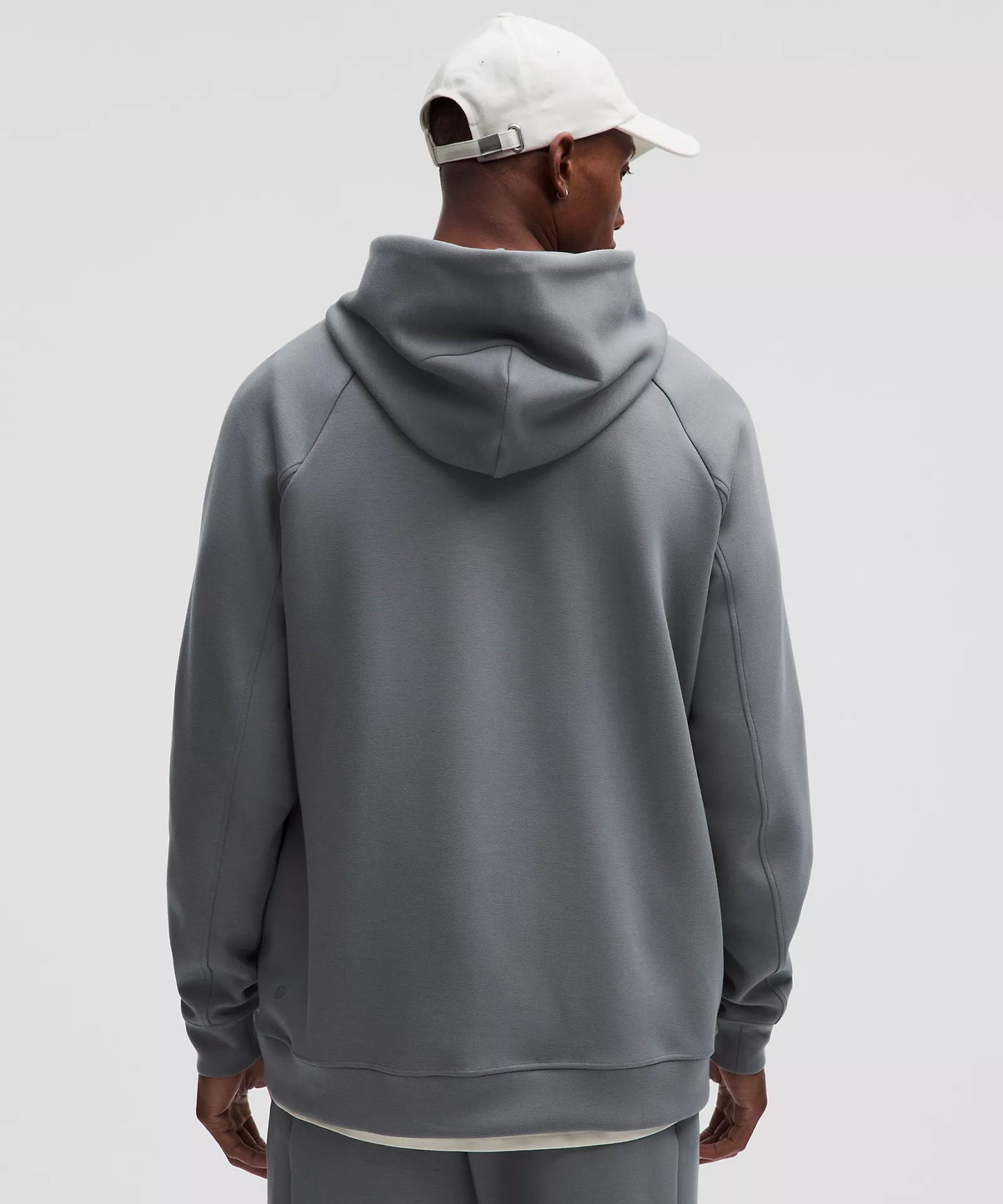 Smooth Spacer Classic-Fit Pullover Hoodie - Solar Grey