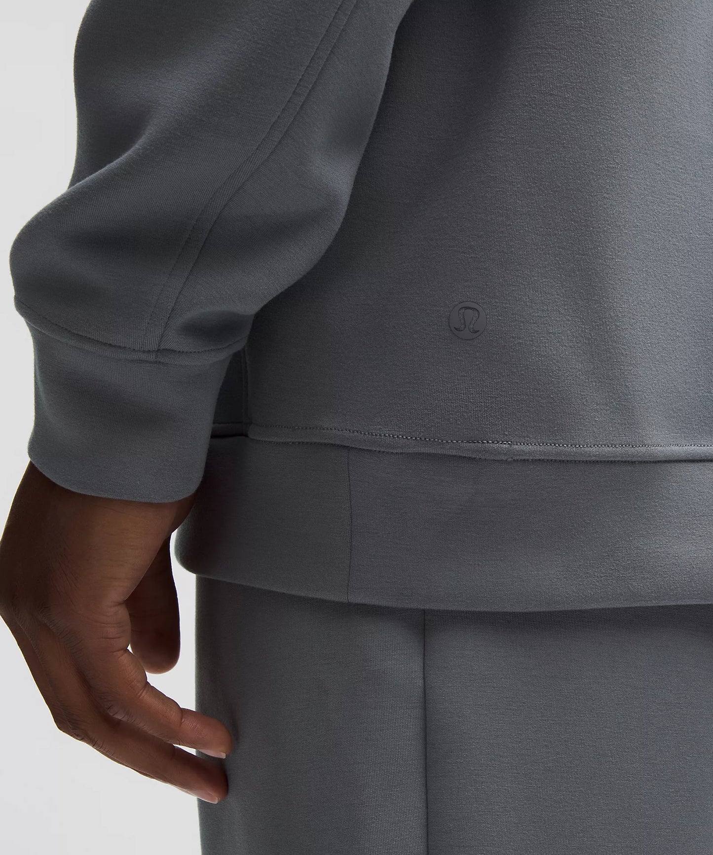 Smooth Spacer Classic-Fit Pullover Hoodie - Solar Grey