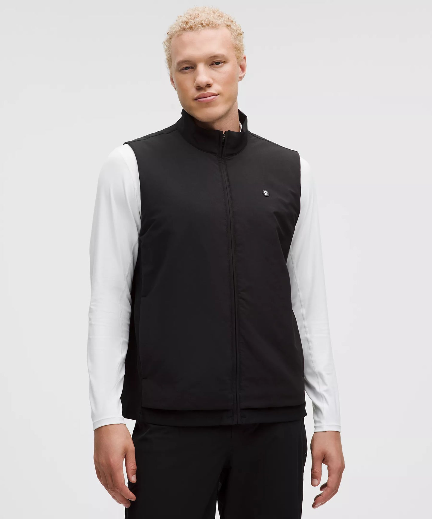 Water-Repellent Golf Vest - Black