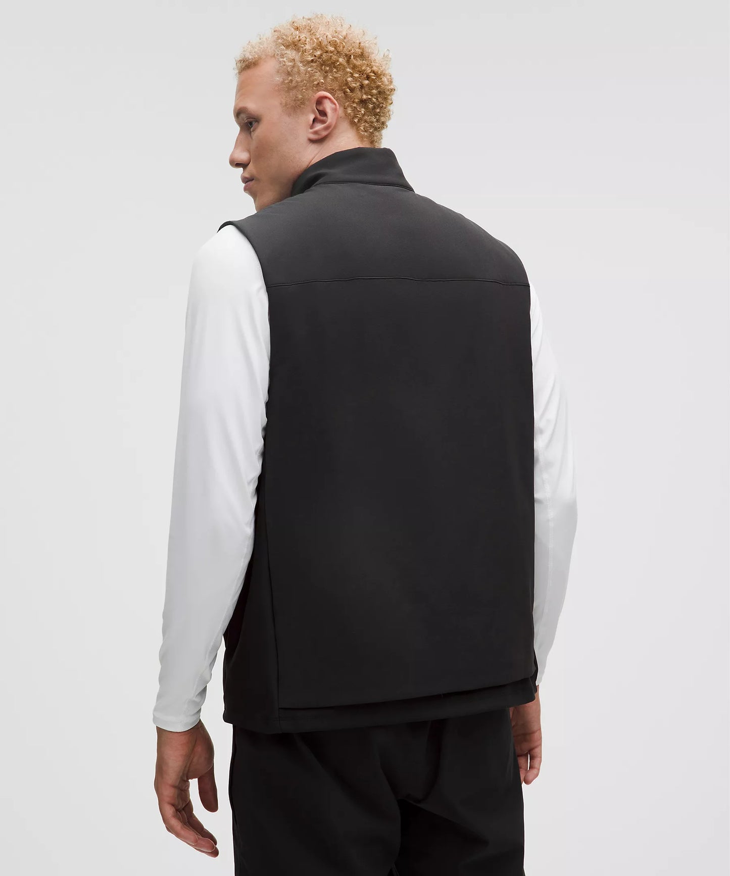 Water-Repellent Golf Vest - Black