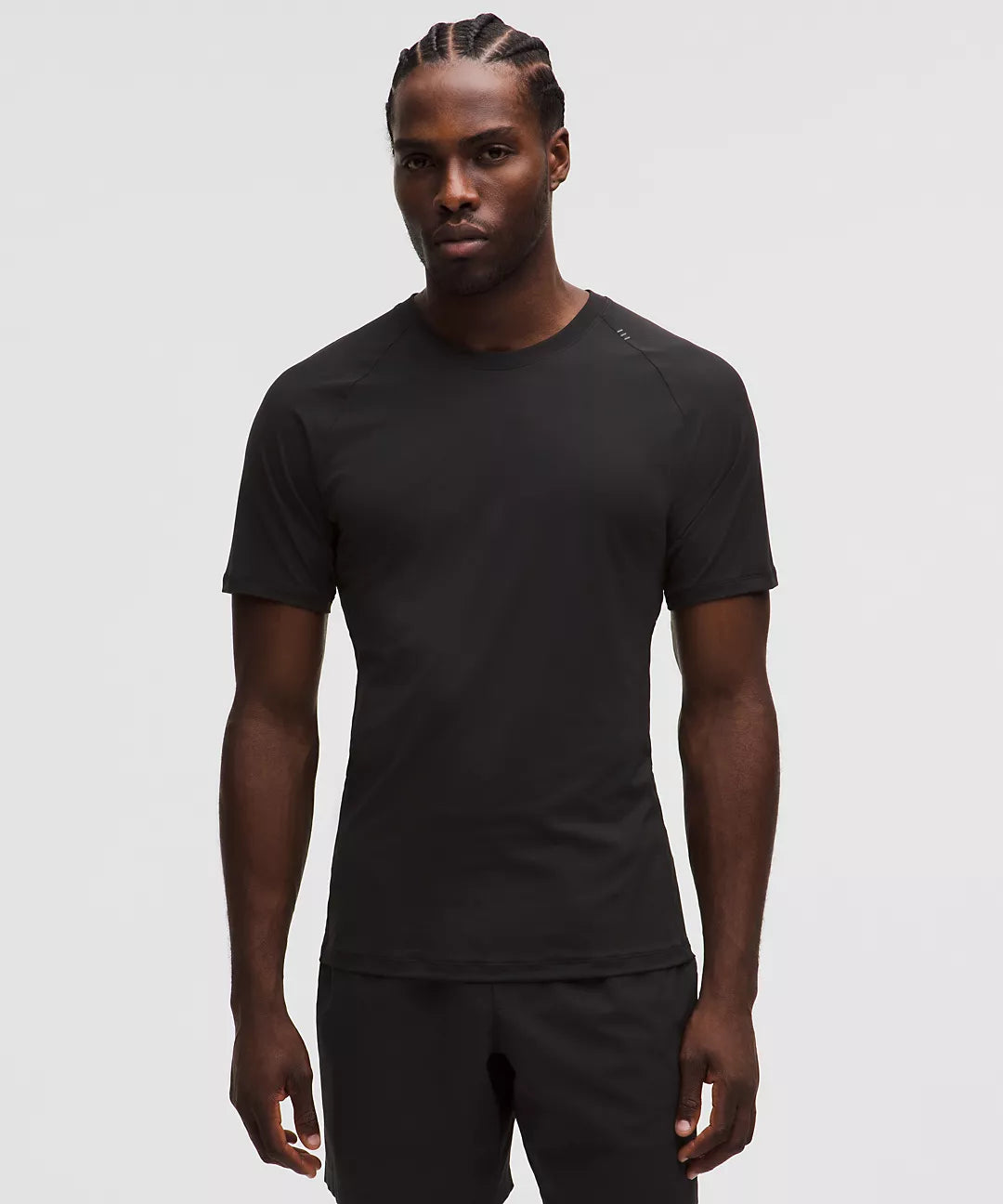Men's Repper Short-Sleeve Athletic Shirt - Black