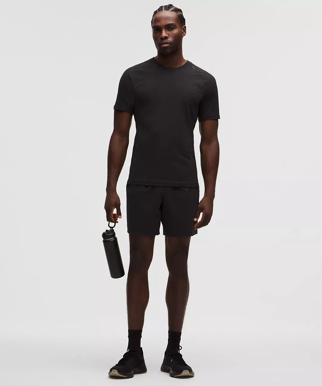 Men's Repper Short-Sleeve Athletic Shirt - Black