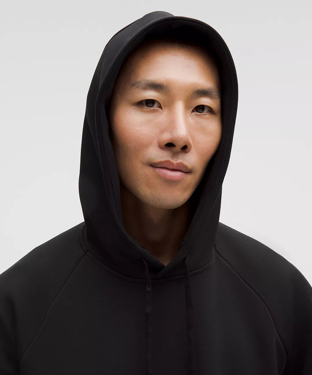 Men's Smooth Spacer Classic-Fit Pullover Hoodie - Black