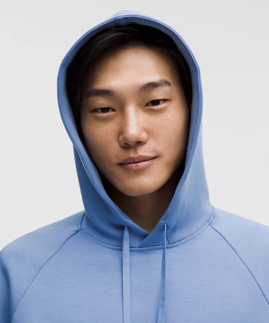 Men's Smooth Spacer Classic-Fit Pullover Hoodie - Prep Blue