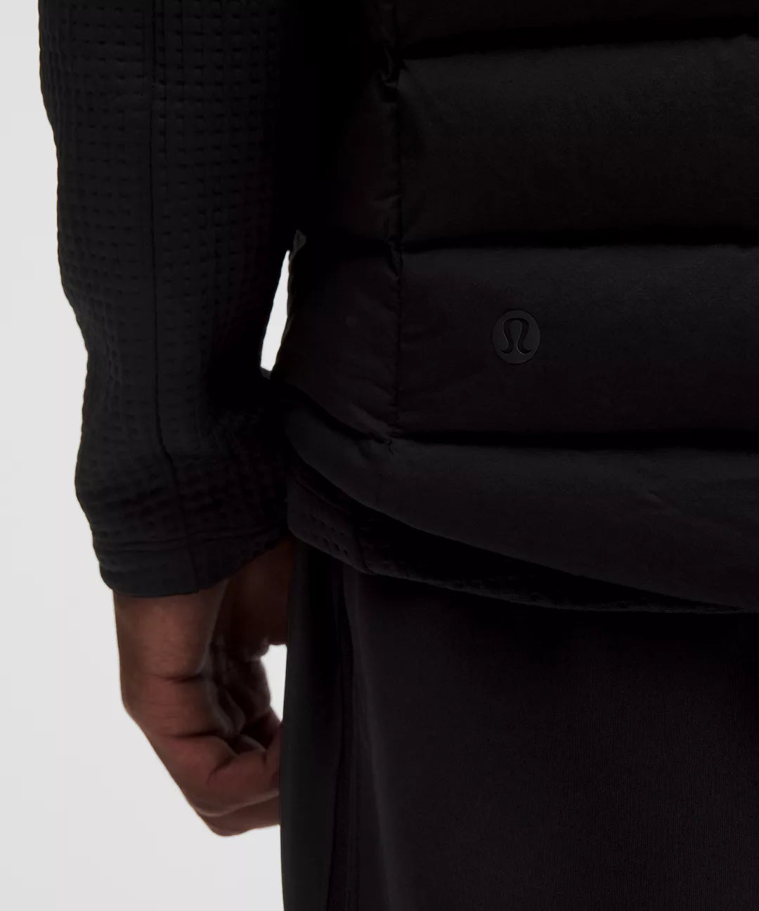 Men's Navigation Stretch Down Vest - Black