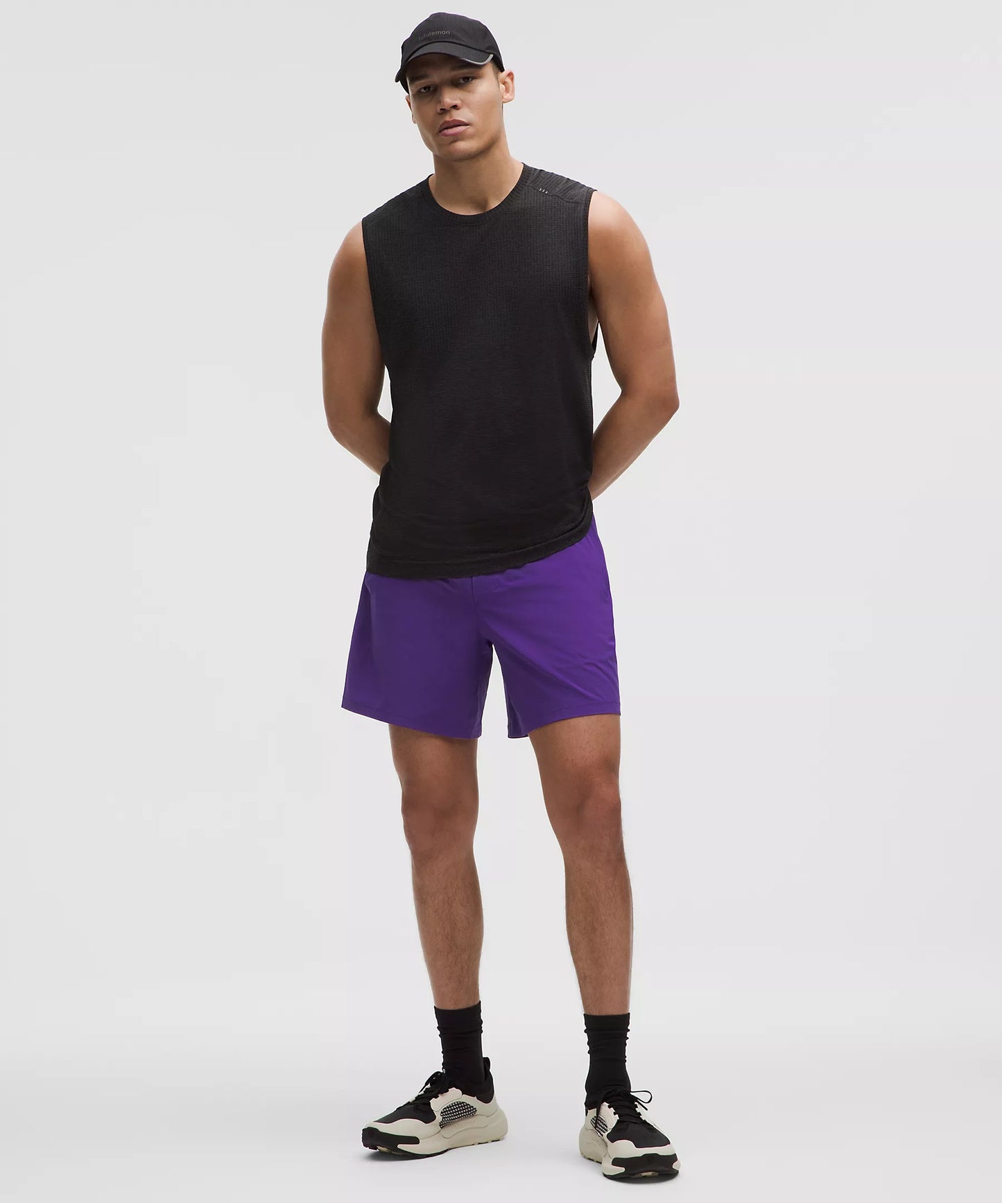 Pace Breaker Linerless Short 7" - Court Purple