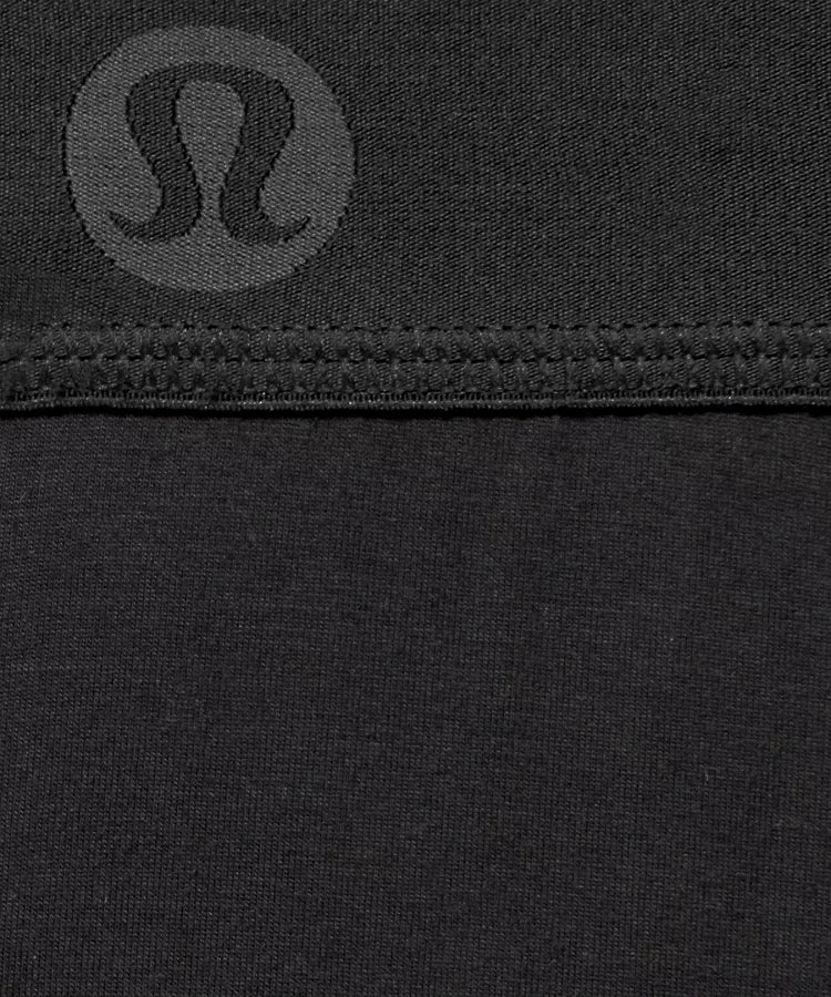 Men's Premium Always In Motion Boxer Brief 5" - Black