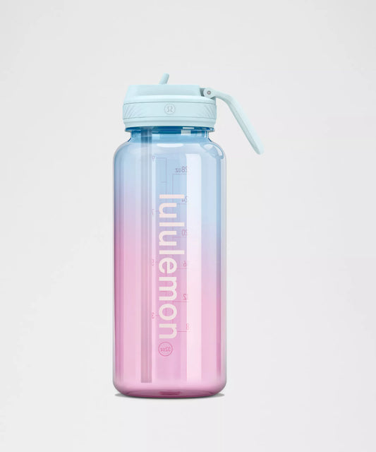 Back to Life Clear Bottle 32oz *Straw Lid