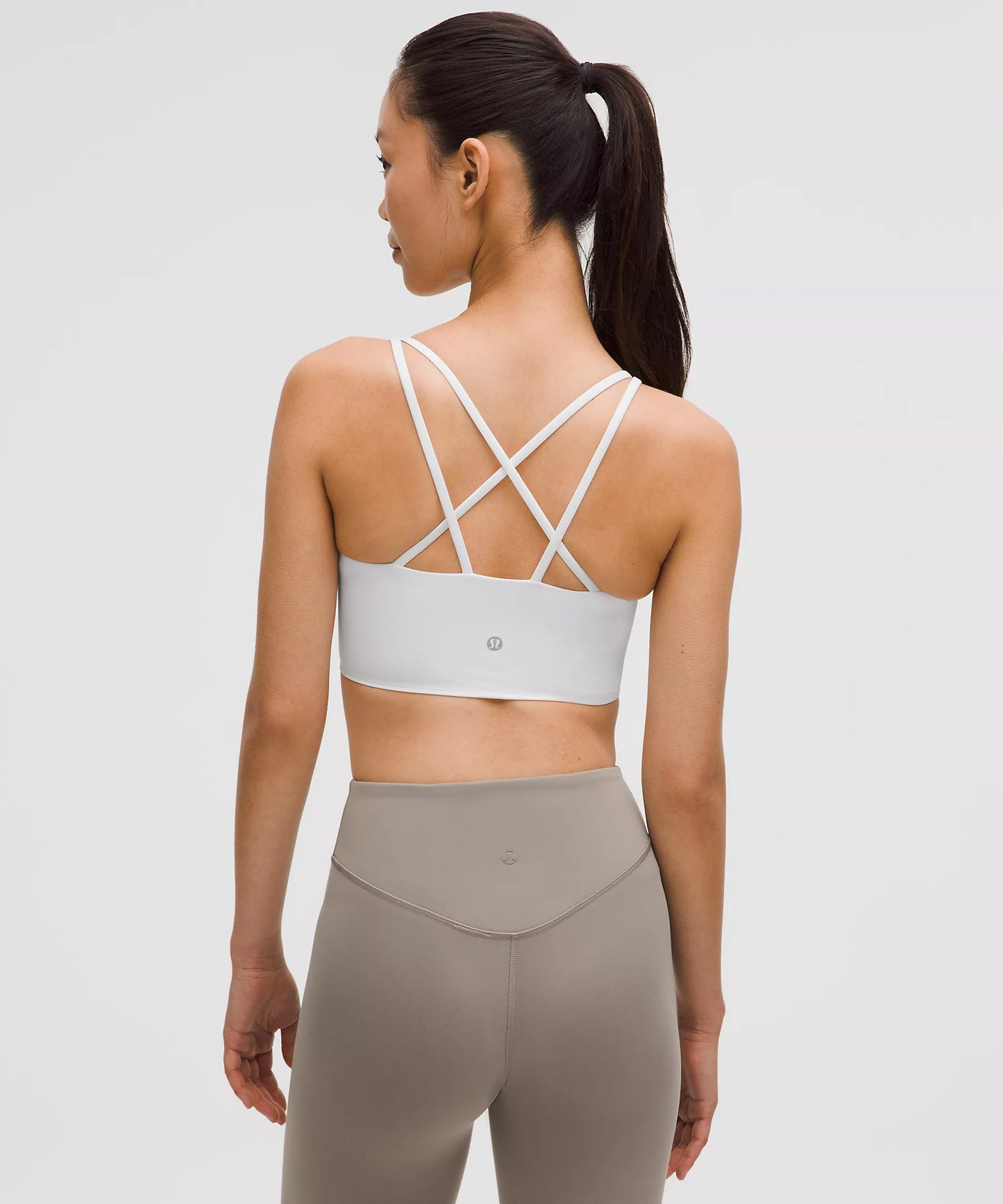 Like a Cloud Longline Bra Light Support, B/C Cup - White