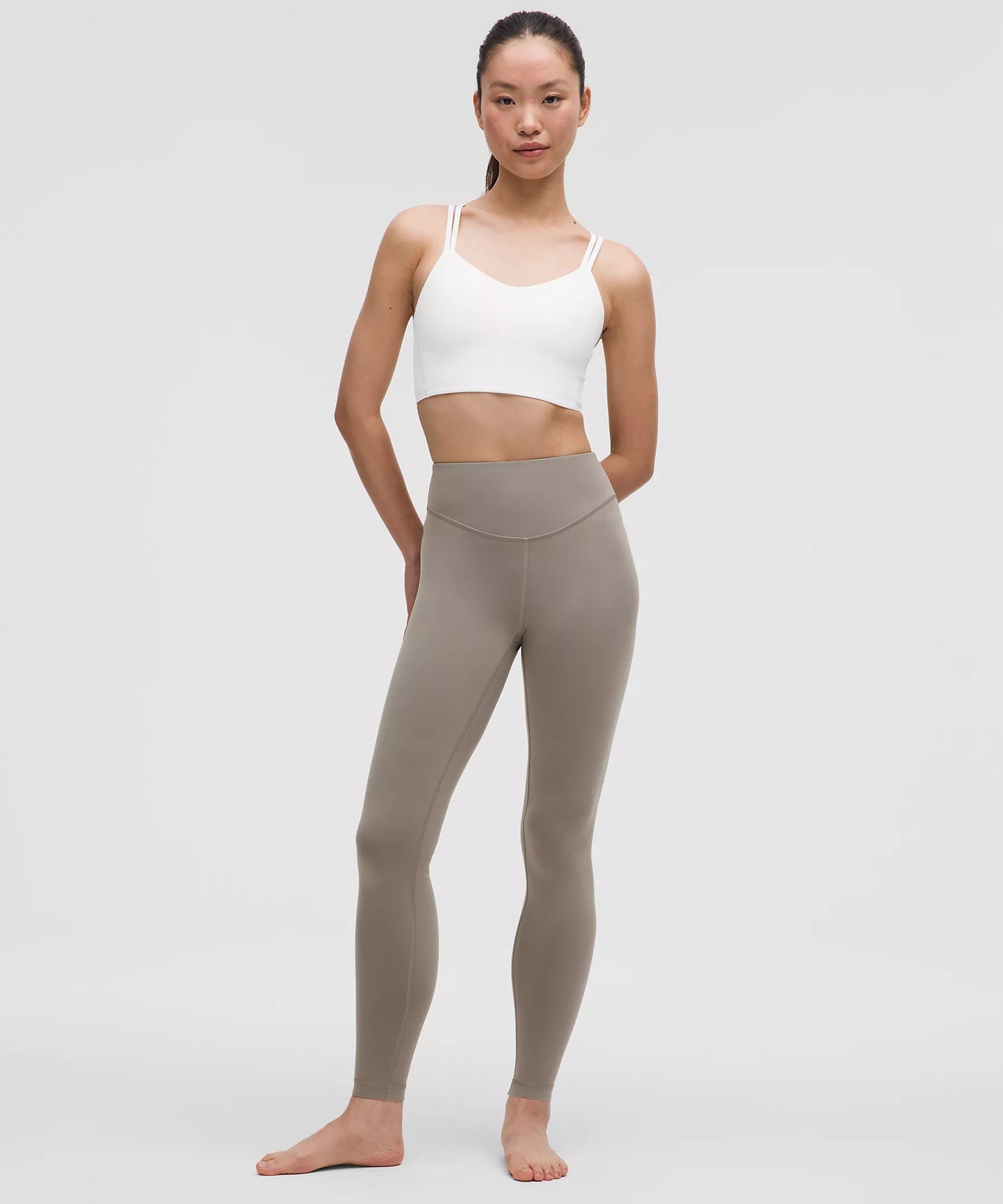 Like a Cloud Longline Bra Light Support, B/C Cup - White