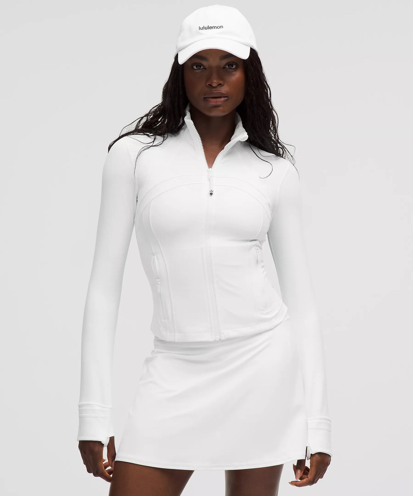 Define Cropped Jacket Nulu - White