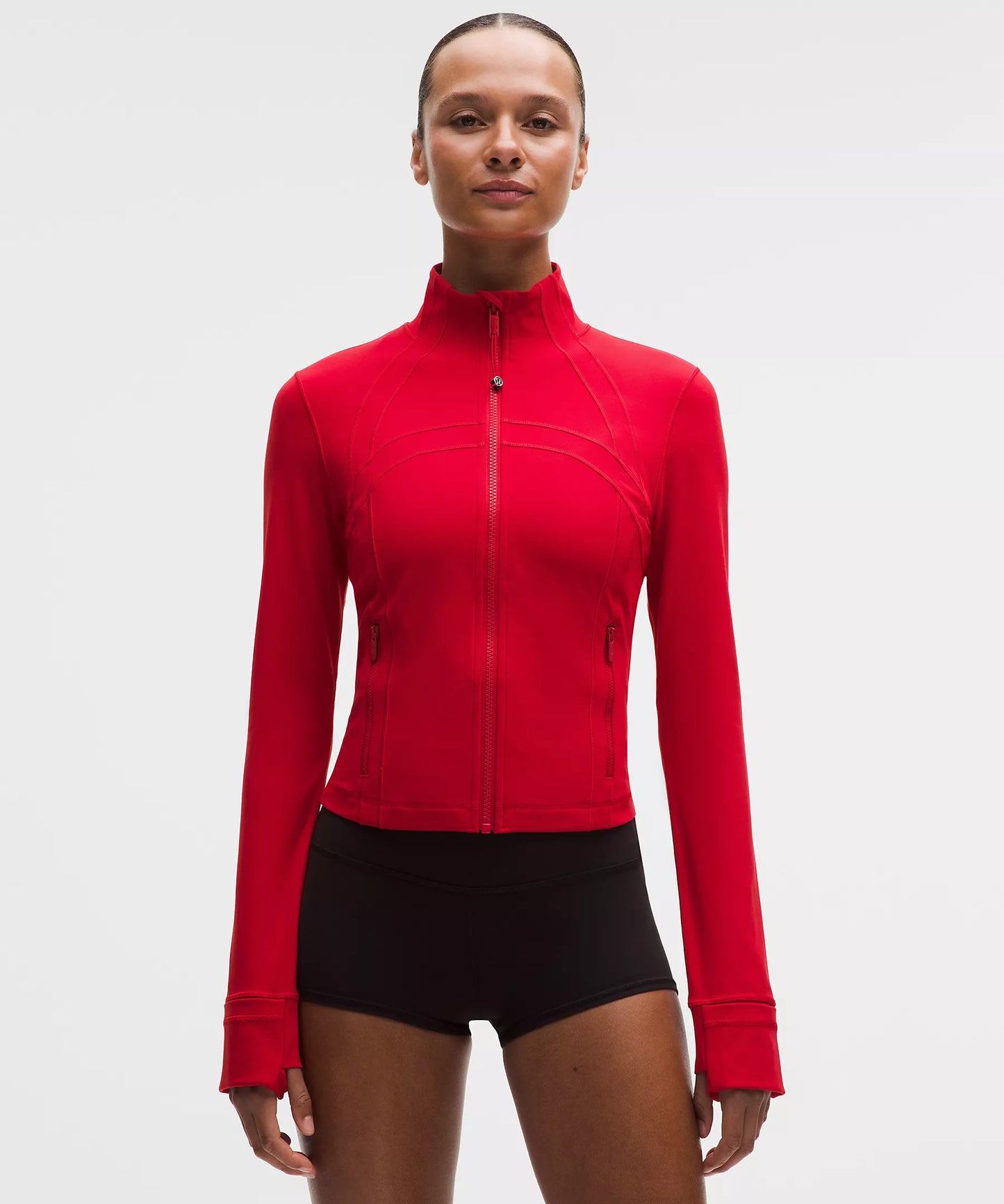 Define Cropped Jacket Nulu - Oxford Red