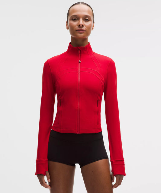 Define Cropped Jacket Nulu - Oxford Red