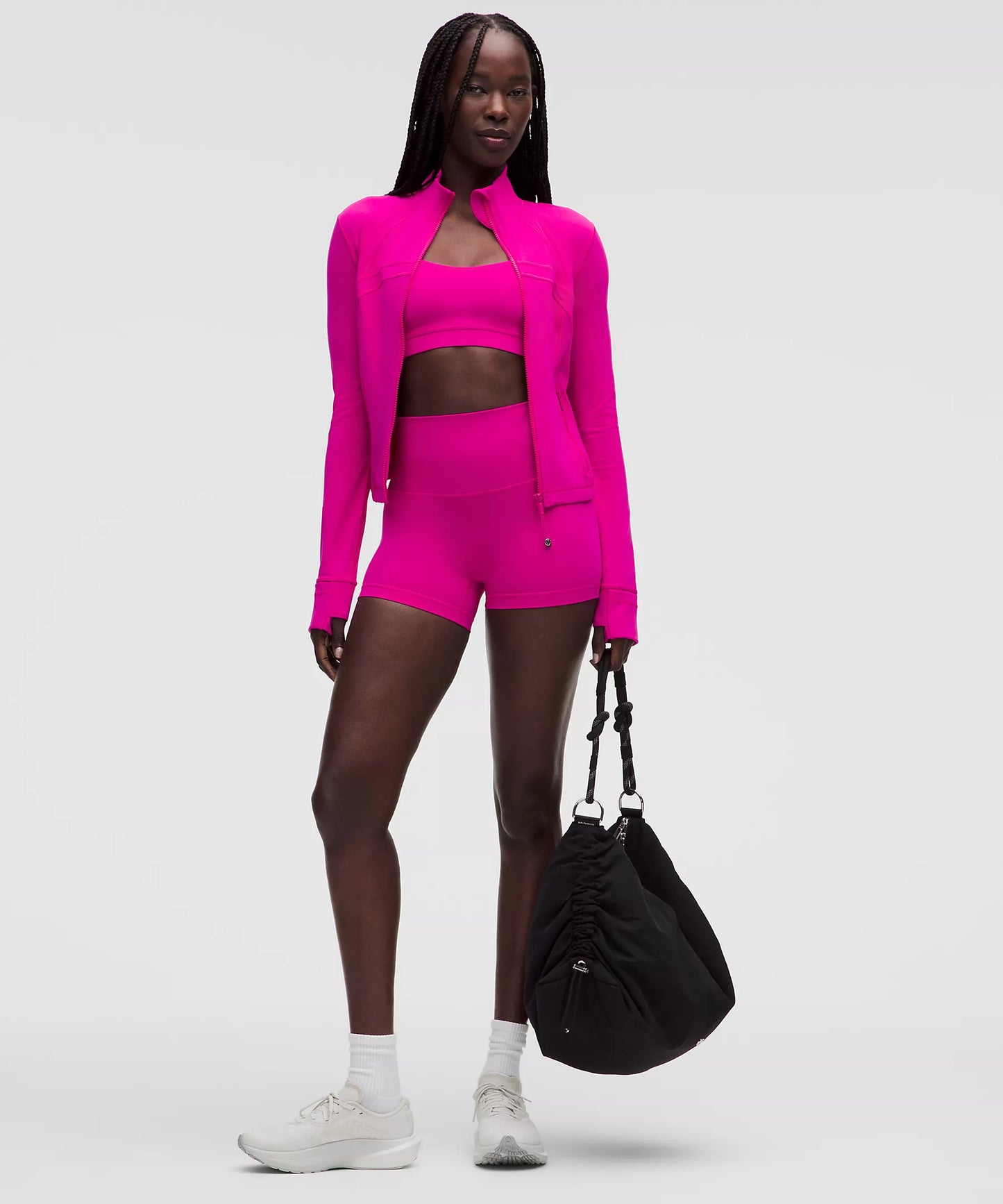 Define Cropped Jacket *Nulu - Pink Flare