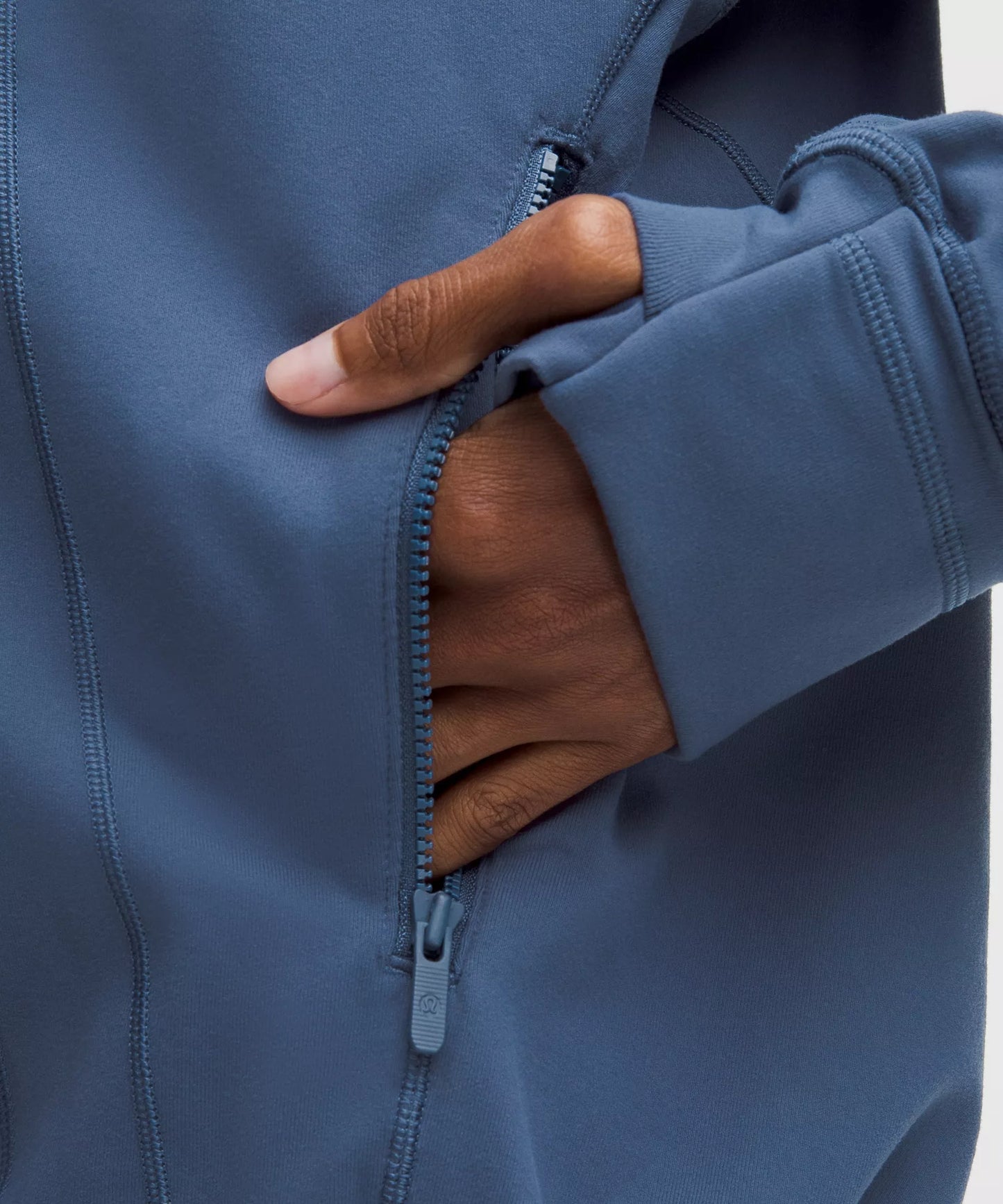 Define Oversized Jacket Luon - Blue Twill