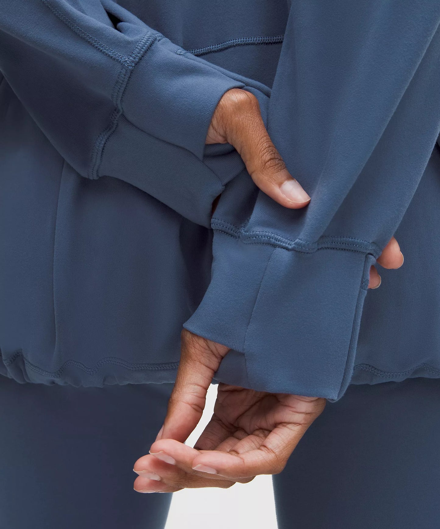 Define Oversized Jacket Luon - Blue Twill