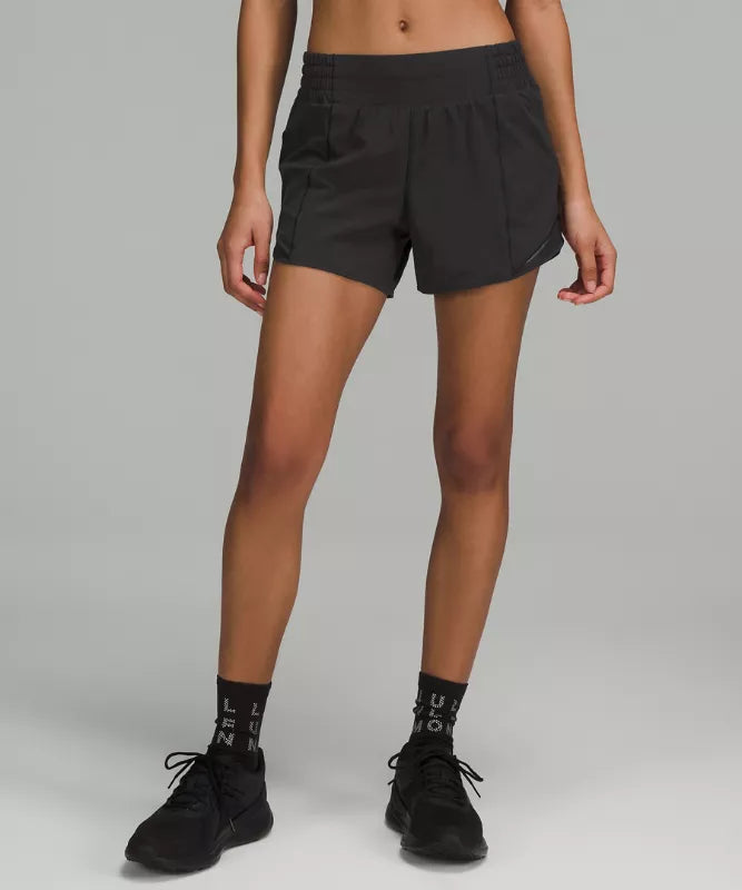 Hotty Hot High-Rise Lined Short 2.5" - Black